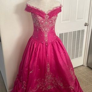 PRINCESS Ballgown PROM BRIDAL PAGEANT special occasion party HOMECOMING, Disney